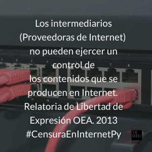 ISP contenidos nocivos