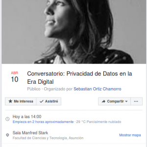 Evento Facebook