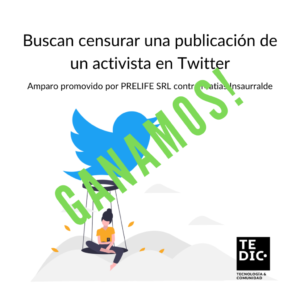 Buscan censurar una publicación de un activista sobre una empresa de inversión en Paraguay(1) Buscan censurar una publicación de un activista sobre una empresa de inversión en Paraguay(1)