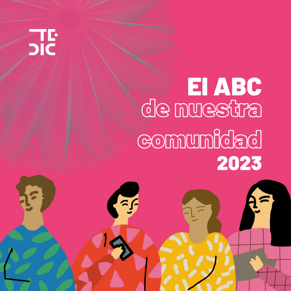 Gráfica ilustrativa con texto: El ABC de nuestra comunidad 2023