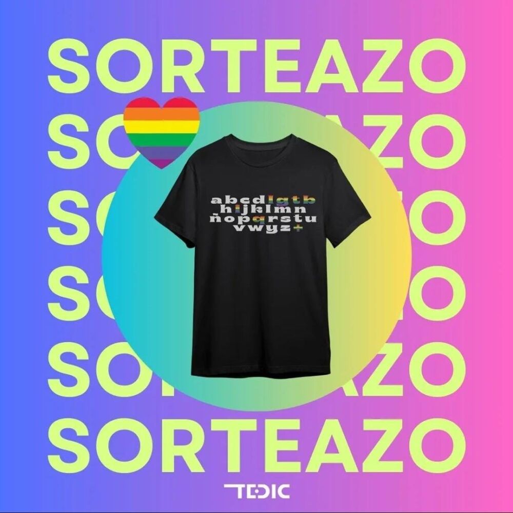 Placa de sorteo de nuestra remera libres y segures