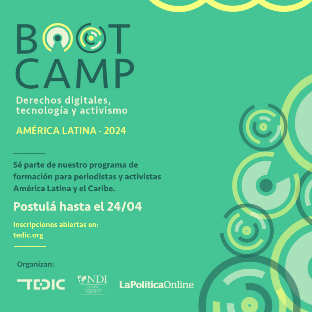 Flyer lanzamiento bootcamp 2024 américa latina