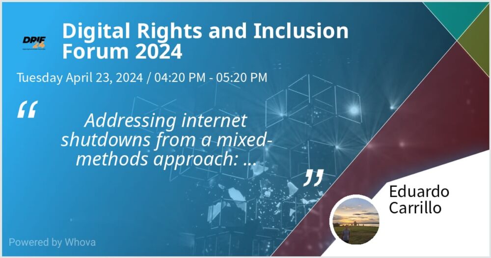 Digital Rights and Inclusion Forum 2024